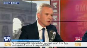 François de Rugy sur RMC: "Je n'ai absolument pas de raison de démissionner" 