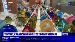 "Extra", la boule de Noël 2022 du centre verrier de Meisenthal dévoilée