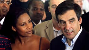 Christine Kelly avec François Fillon en 2008