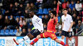 Tanguy Ndombele lors d'Andorre-France, le 11 juin 2019