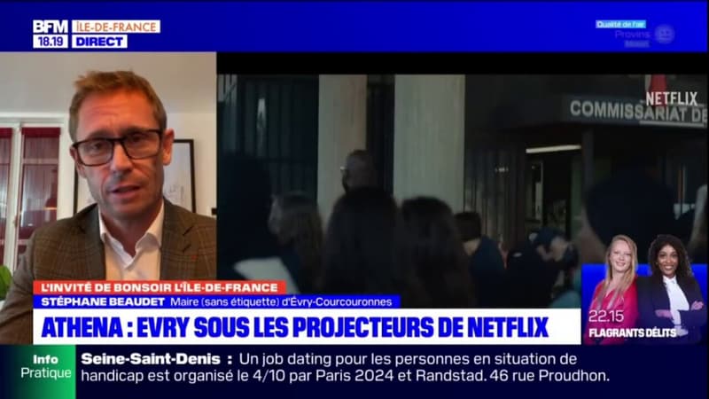 Evry-Courcouronnes: le maire Stéphane Beaudet revient sur le tournage du film Athena