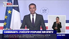 Olivier Véran: "Le gouvernement prend des décisions qui visent à limiter l'impact de la crise des carburants sur le quotidien des Français"