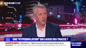 Inflation: "Il y a une déconsommation des produits plaisirs, des produits frais", assure Michel Biero, vice-président de Lidl France