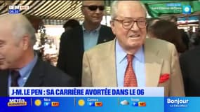Mort de Jean-Marie Le Pen: il avait tenté de s'implanter politiquement dans les Alpes-Maritimes