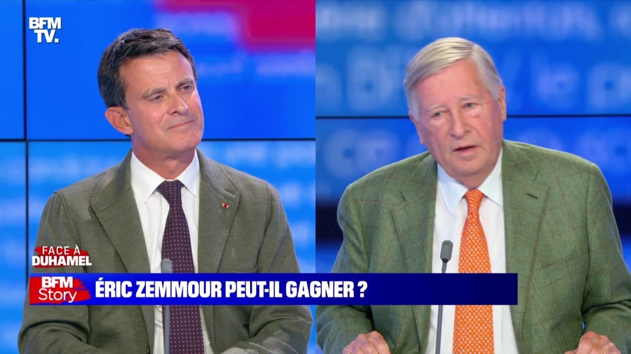 Face à Duhamel Éric Zemmour peutil gagner la présidentielle ? 06/10