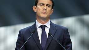 Manuel Valls à Lyon le 25 septembre 2014.