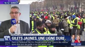Le secrétaire général d'Unsa Police affirme "qu'ils n'ont pas les consignes" pour la manifestation de demain à Paris