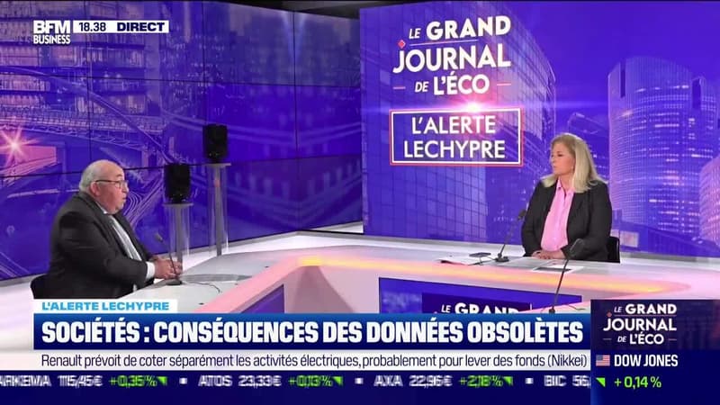 Emmanuel Lechypre : Sociétés, conséquences des données obsolètes - 11/05
