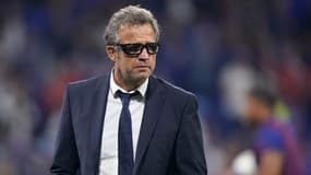 Fabien Galthié lors de France-Italie le 06/10/2023	