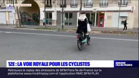 Paris: la voie royale pour les cyclistes dans le 12e arrondissement 