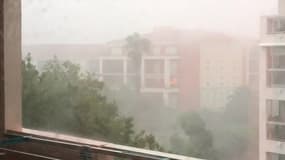 Violent orage à Sainte-Maxime - Témoins BFMTV