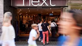 Un magasin Next le 13 août 2016, à Londres 