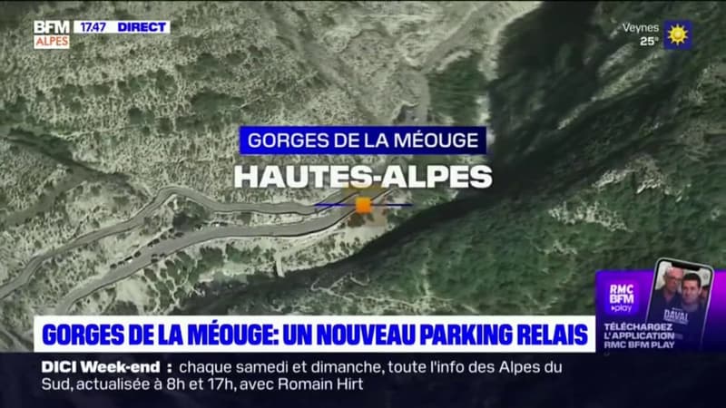 Gorges de la Méouge: un nouveau parking relais sera expérimenté durant l'été
