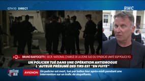 Policier tué à Avignon: le tireur n'est "toujours pas retrouvé, activement recherché" 