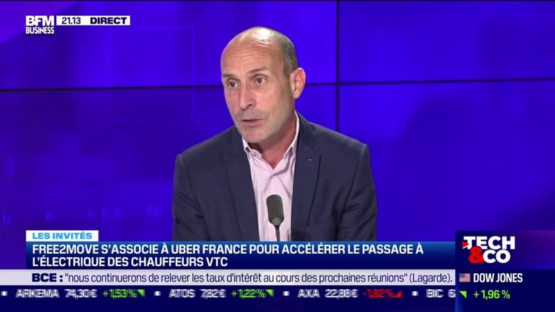 Free2Move s'associe à Uber France pour accélérer le passage à l'électrique des chauffeurs VTC