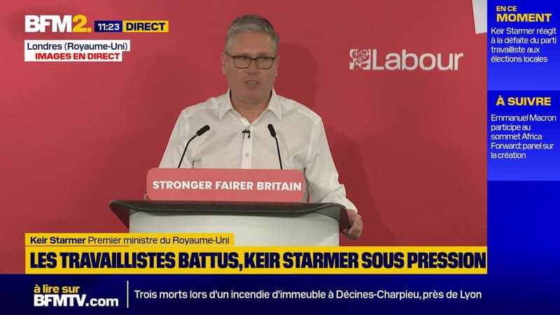 Keir Starmer promet de "mettre le Royaume-Uni au coeur de l'Europe"