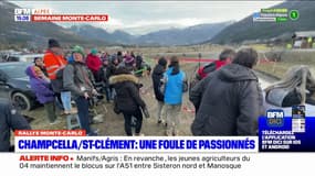 Rallye Monte-Carlo: une foule de passionnés lors de la 7e spéciale