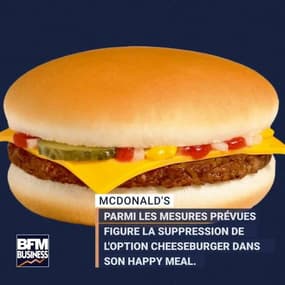 Pourquoi McDonald's veut enlever le cheeseburger de son Happy Meal