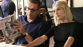 Laurence Arné avec Dany Boon dans "La Ch'tite Famille", en salles le 28 février