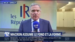 "Mis à part sur l’ISF et la formation, je ne suis pas convaincu par l’intervention de Macron", dit Accoyer