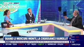 Emmanuel Lechypre : Quand le mercure monte, la croissance ramollit - 17/06