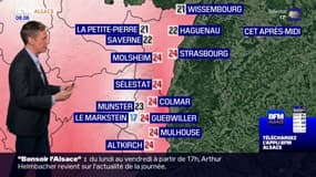 Météo Alsace: quelques nuages le matin mais un beau soleil l'après-midi, 24°C à Colmar, Mulhouse et Strasbourg