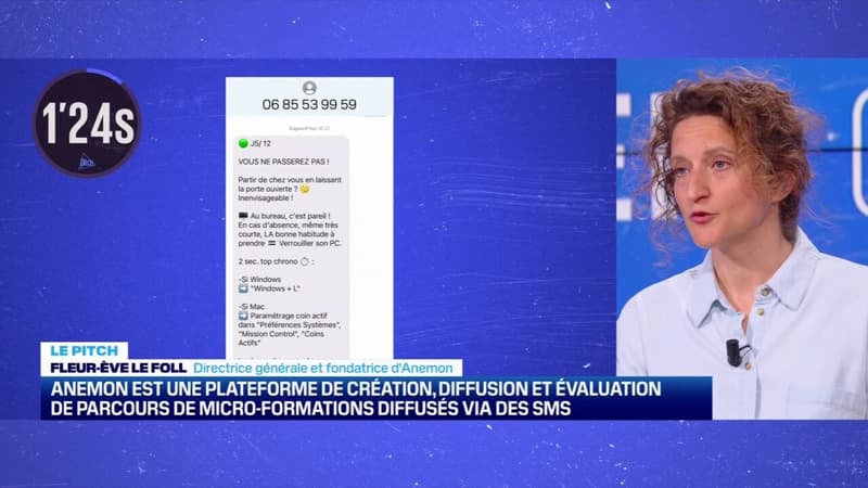 Anemon propose de l'apprentissage par sms