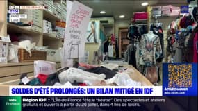 Soldes d'été prolongés: bilan mitigé pour les commerçants franciliens
