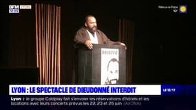 Lyon: le spectacle de Dieudonné interdit par la préfecture et la ville