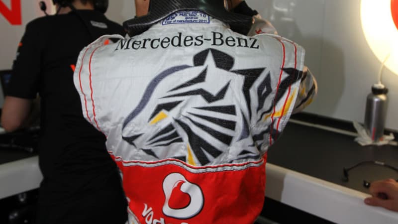 La nouvelle combinaison de Jenson Button