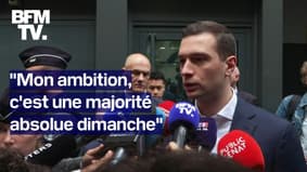  "Mon ambition, c'est une majorité absolue dimanche" 