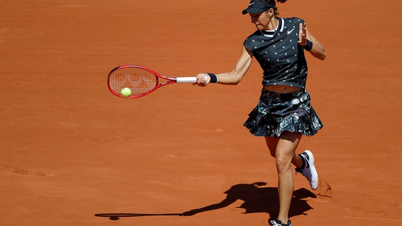 Caroline Garcia n'a pas flanché pour se qualifier au deuxième tour de Roland-Garros.