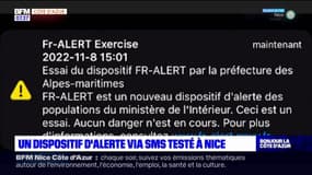 Nice: un nouveau dispositif d'alerte du gouvernement testé