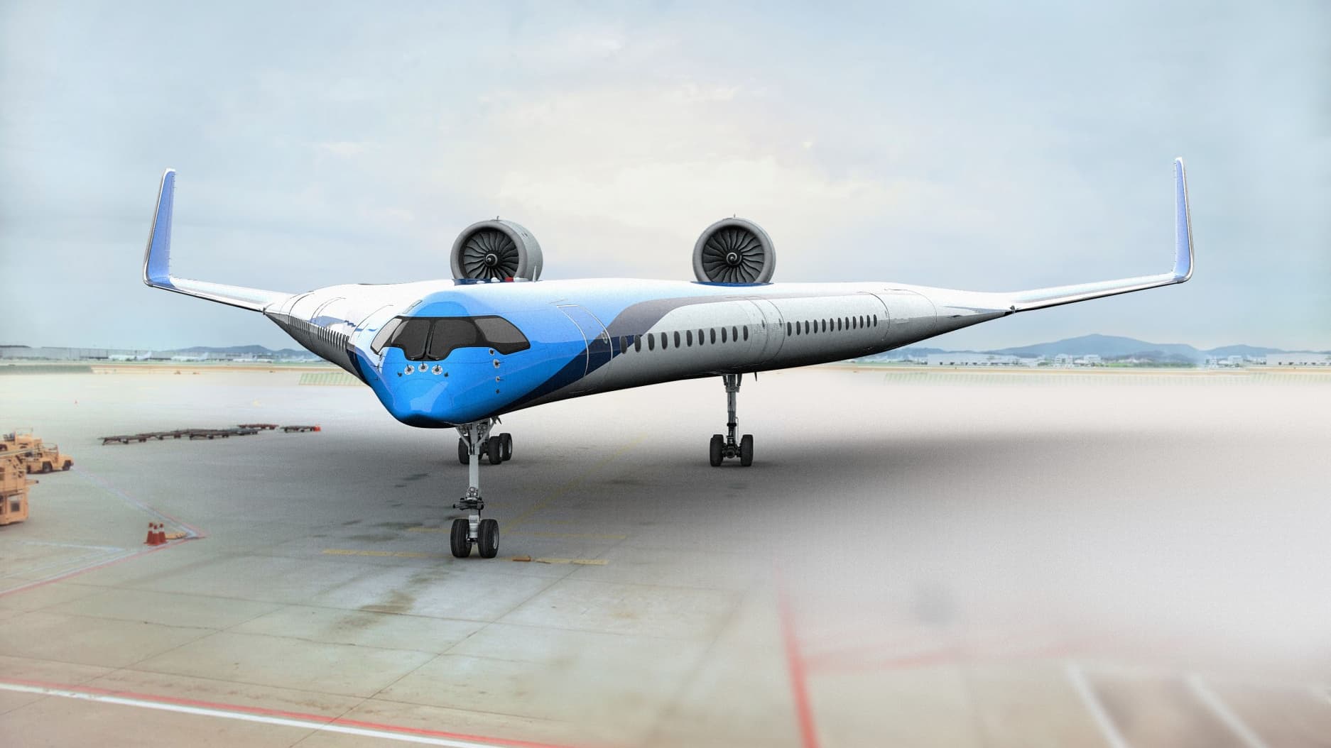 Flying V, le prototype de KLM Flying V, le prototype de KLM