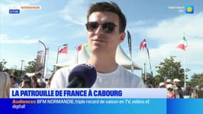 La patrouille de France a fait le show ce dimanche à Cabourg