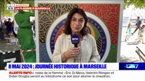 "C'est historique": Martine Vassal revient sur l'arrivée de la flamme olympique à Marseille
