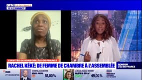 "Une femme de ménage à l'Assemblée c'est une première", se félicite Rachel Kéké élue députée (Nupes) dans la 7e circonscription du Val-de-Marne