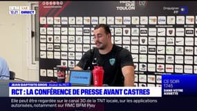 Top 14: Jean-Baptiste Gros "frustré" après la défaite du RCT contre La Rochelle
