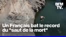 Un Français bat le record du monde du "saut de la mort"