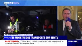 "Il existe des conducteurs qui peuvent conduire un autobus ou un autocar soit en état d'ébriété soit sous l'effet de stupéfiants", déplore Philippe Tabarot, ministre des Transports
