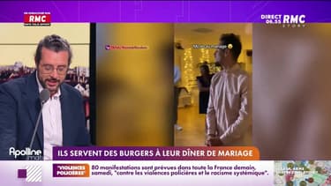 On n'a pas osé vous en parler : Ils servent des burgers à leur dîner de mariage - 22/09