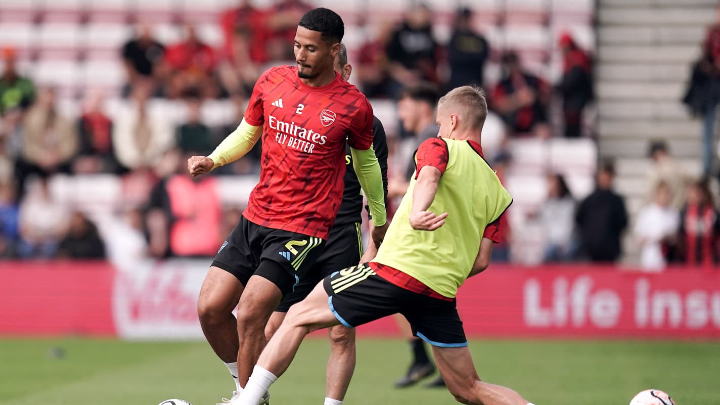 “With me, Arsenal could have been champions,” confirms William Saliba