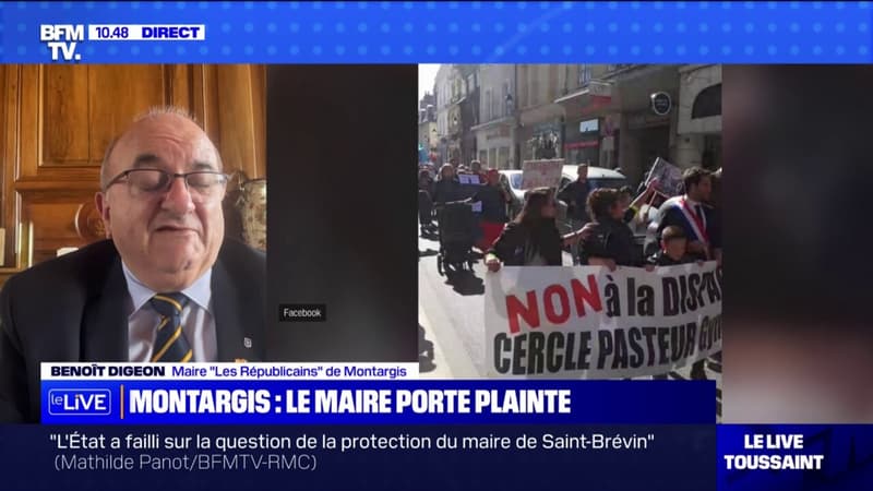 Menacé lors d’une manifestation, le maire de Montargis porte plainte
