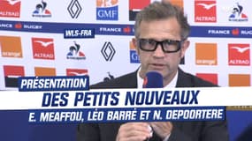 XV de France : Fabien Galthié met en avant la première sélection de Barré, Meaffou et Depoortere