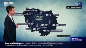 Météo Paris-Île-de-France: de la pluie ce mercredi, jusqu'à 12°C à Paris et Fontainebleau