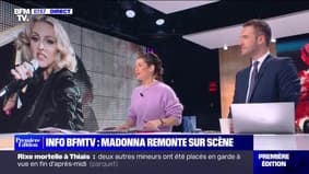Info BFMTV : Madonna remonte sur scène - 17/01