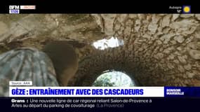 Marseille: en immersion avec des cascadeurs en entraînement