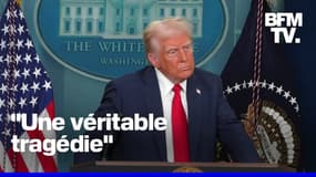 Crash à Washington: l'allocution de Donald Trump en intégralité