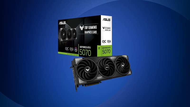 La RTX 5070 est la carte graphique idéale si vous souhaitez profiter de la technologie Nvidia