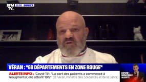 Le coup de gueule de Philippe Etchebest après les nouvelles mesures de restriction dans les restaurants